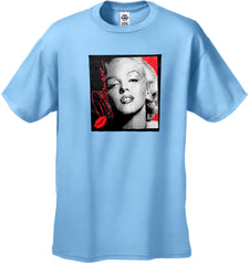 Marilyn Monroe Lipstick Classic Celebrity Men's T-Shirt