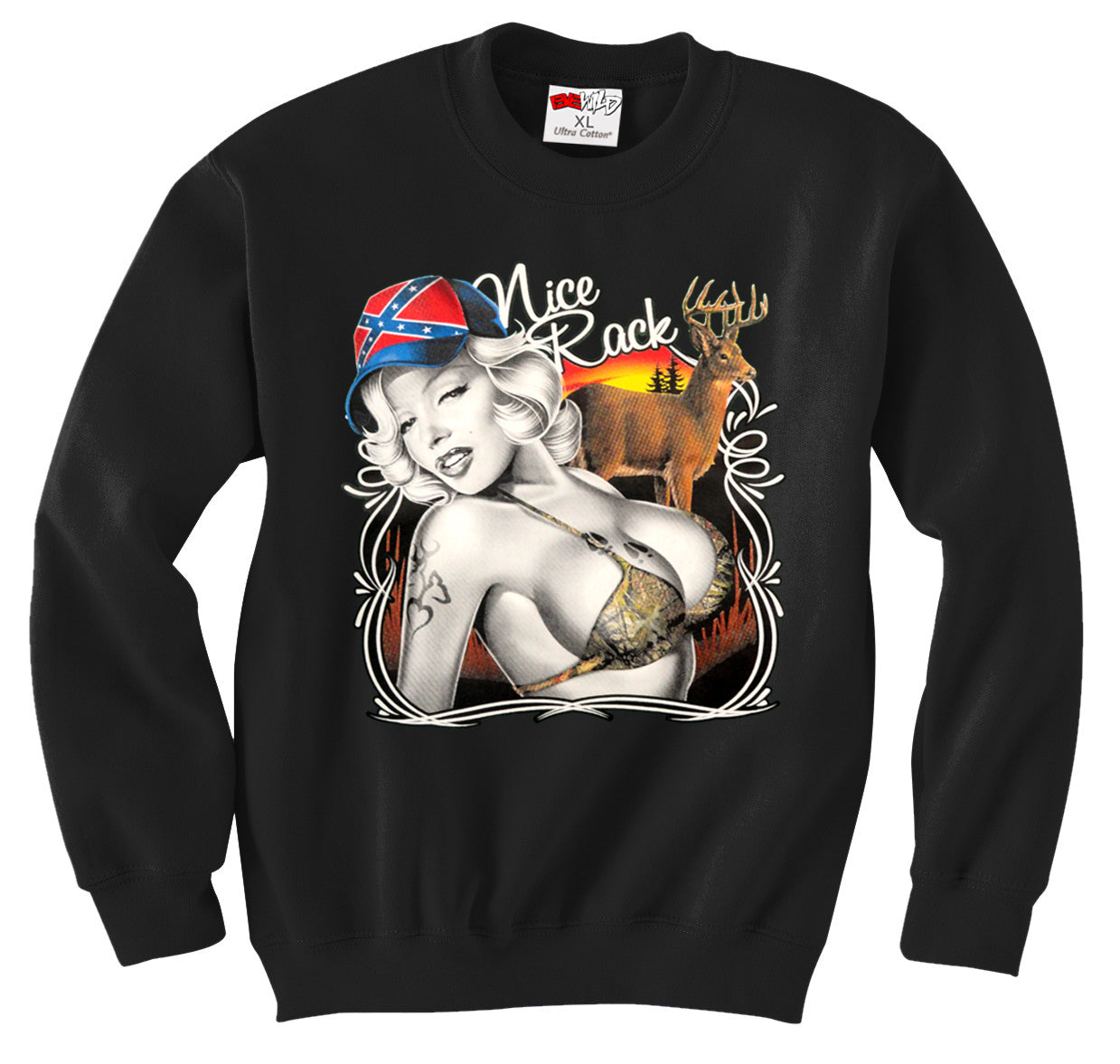 Marilyn Monroe Nice Rack Crewneck Sweatshirt