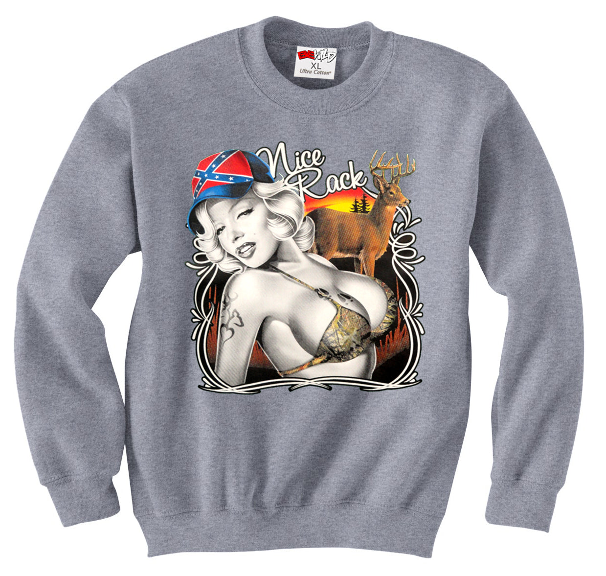 Marilyn Monroe Nice Rack Crewneck Sweatshirt