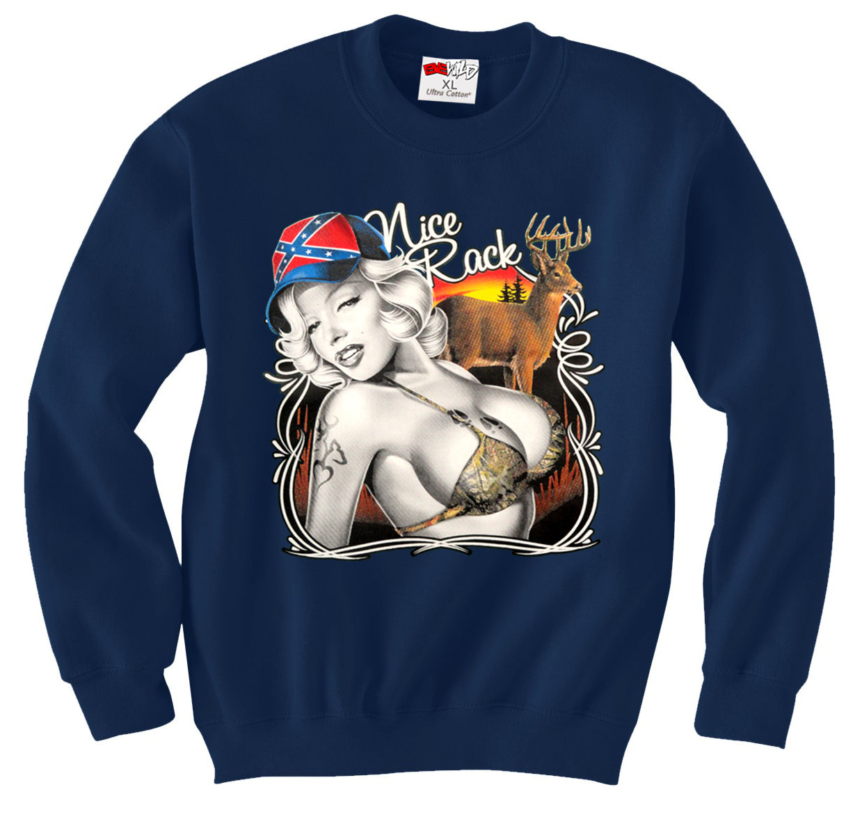 Marilyn Monroe Nice Rack Crewneck Sweatshirt