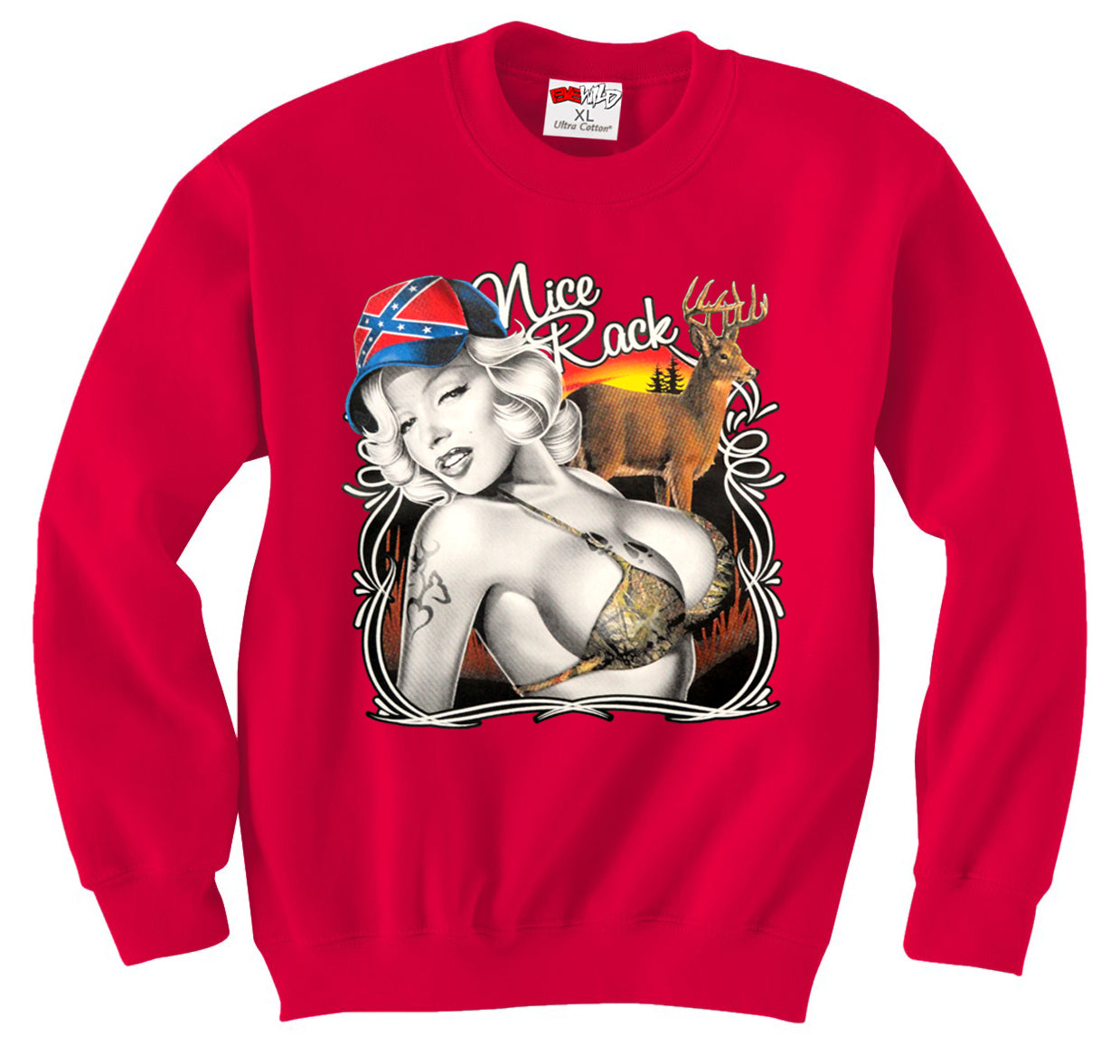 Marilyn Monroe Nice Rack Crewneck Sweatshirt