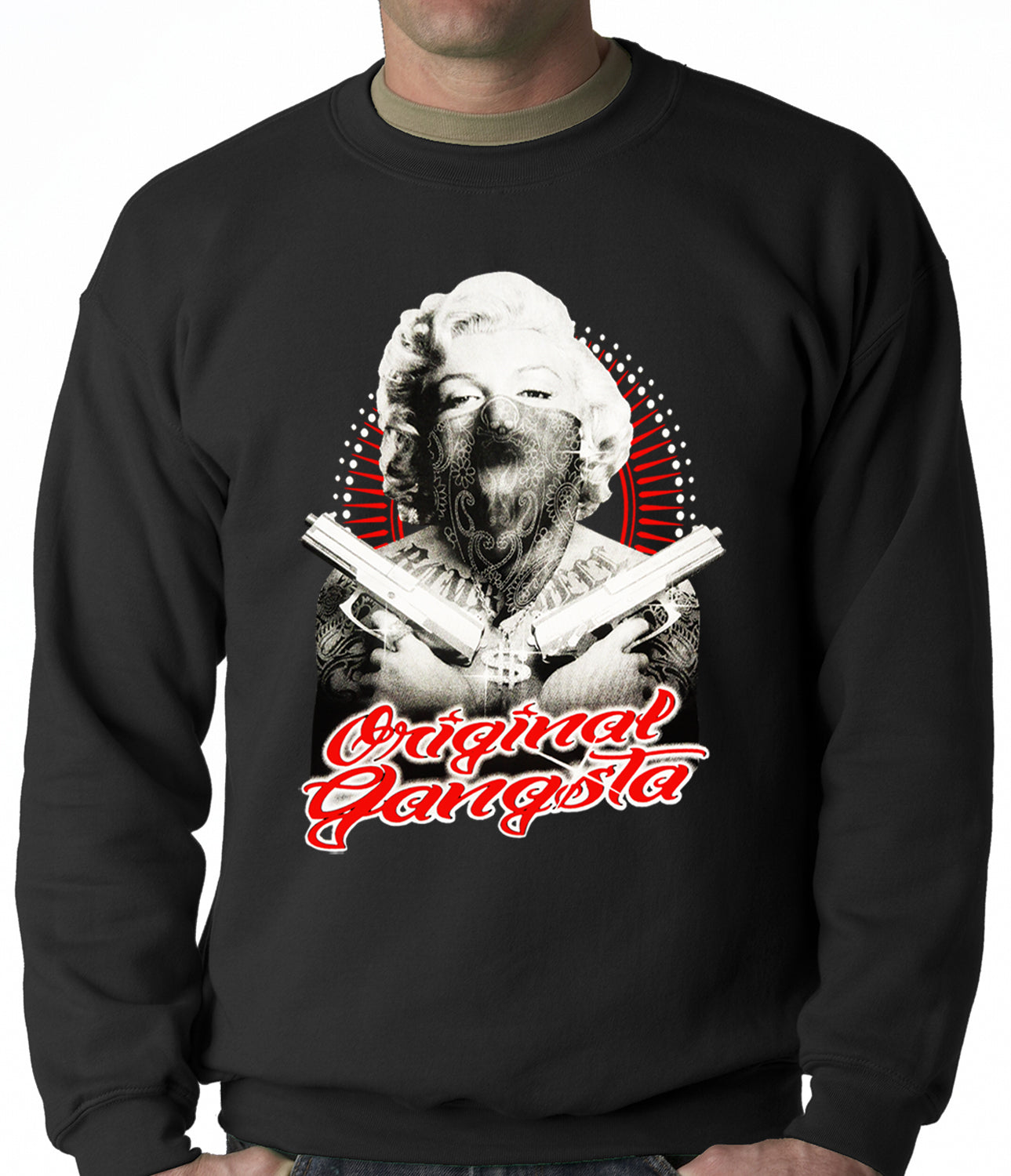 Marilyn Monroe "Original Gangster" Crewneck