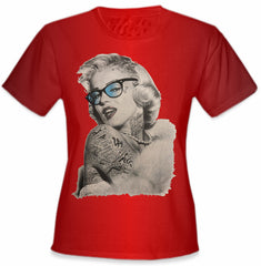 Marilyn Monroe Retro Tattoo Girl's T-Shirt
