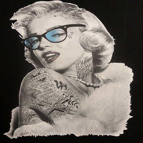 Marilyn Monroe Retro Tattoo Girl's T-Shirt