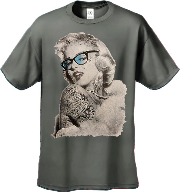 Marilyn Monroe Retro Tattoo Men's T-Shirt