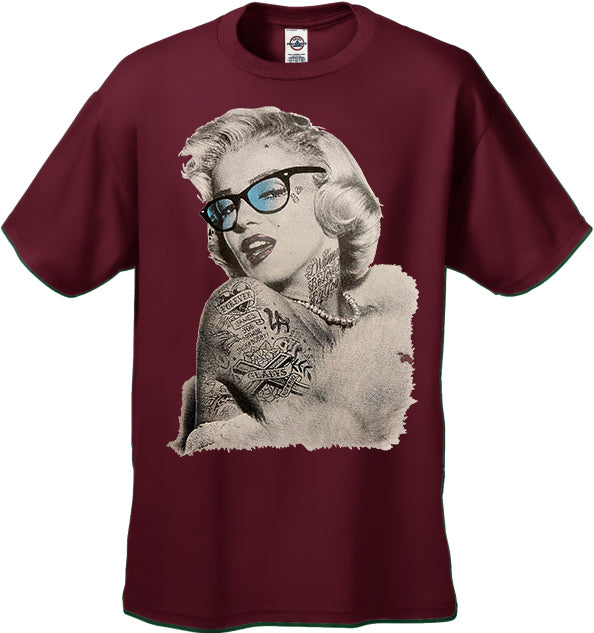 Marilyn Monroe Retro Tattoo Men's T-Shirt
