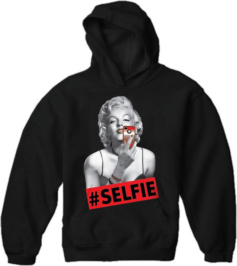 Marilyn Monroe #SELFIE Adult Hoodie