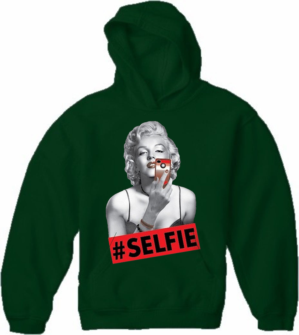 Marilyn Monroe #SELFIE Adult Hoodie