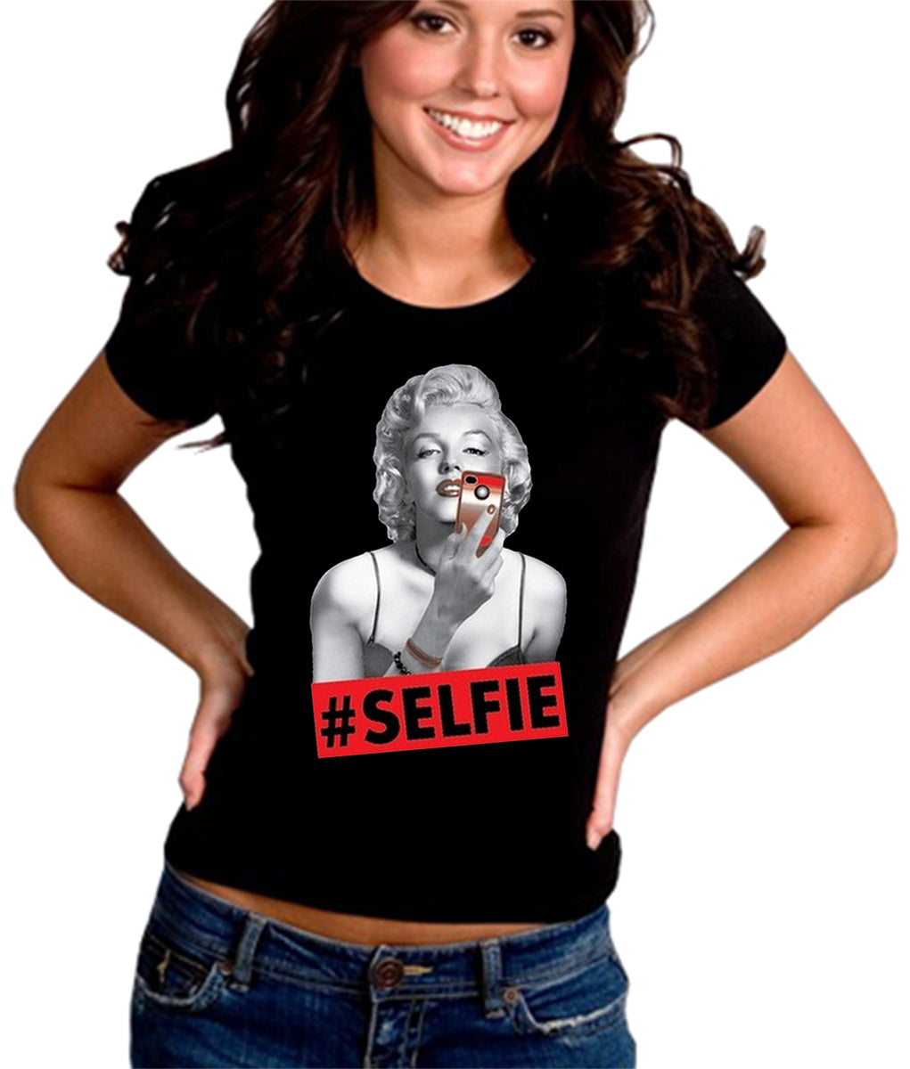 Marilyn Monroe #SELFIE Girl's T-Shirt