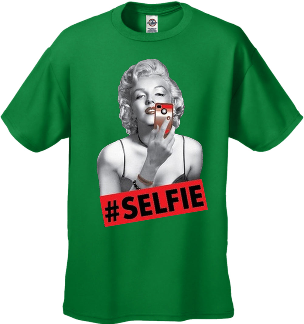 Marilyn Monroe #SELFIE Men's T-Shirt