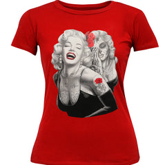 Marilyn Monroe Smile Now Cry Later Girl's T-Shirt