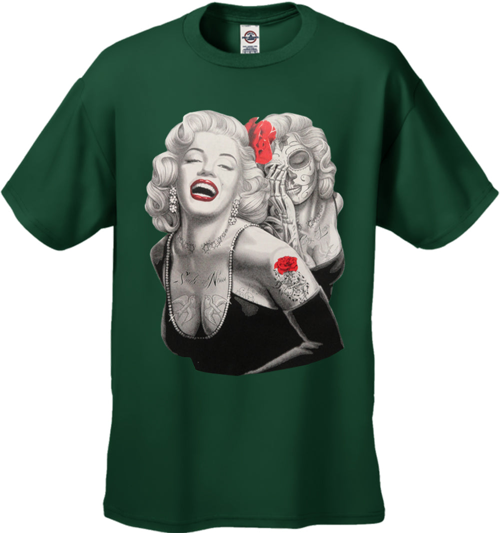 Marilyn Monroe Smile Now Cry Later Men's T-Shirt