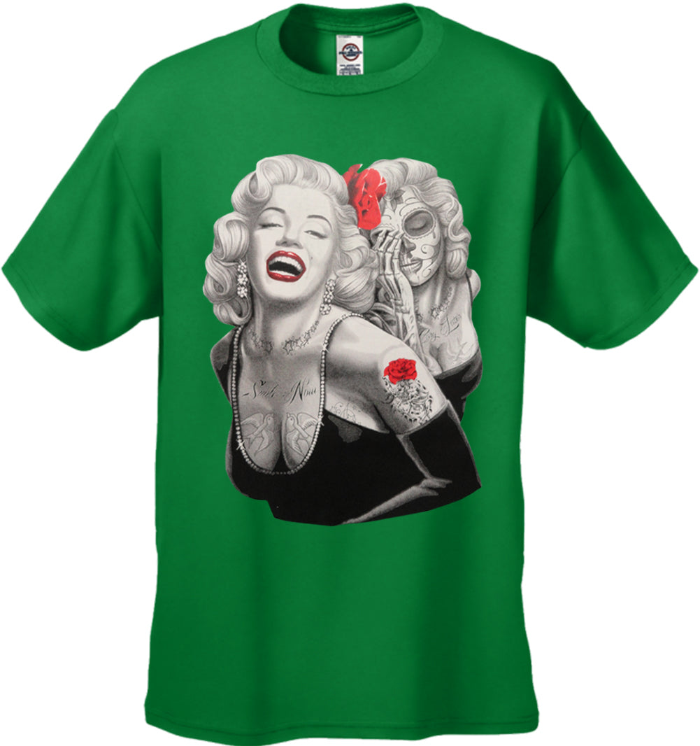 Marilyn Monroe Smile Now Cry Later Men's T-Shirt