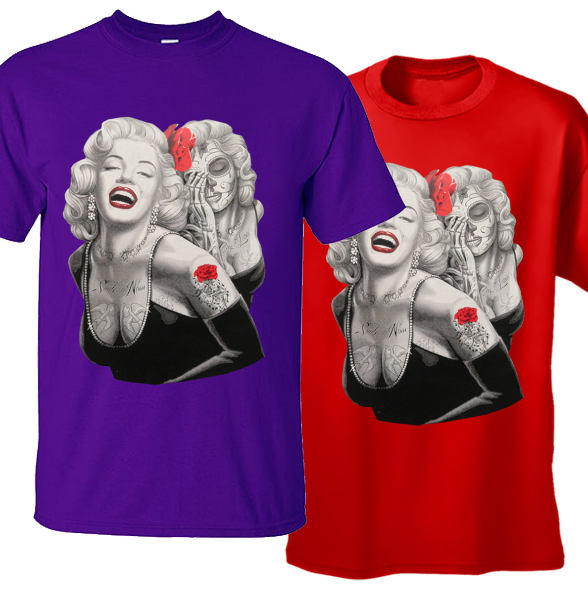 Marilyn Monroe Smile Now Cry Later Men's T-Shirt