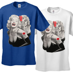 Marilyn Monroe Smile Now Cry Later Men's T-Shirt