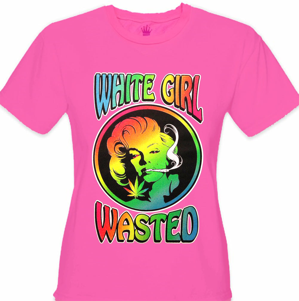 Marilyn Monroe - White Girl Wasted Girl's T-Shirt