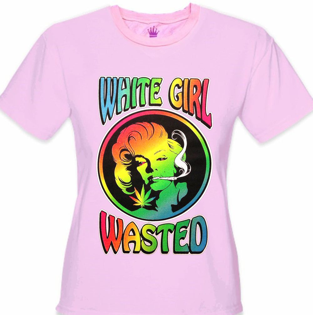 Marilyn Monroe - White Girl Wasted Girl's T-Shirt