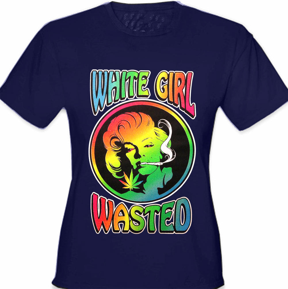 Marilyn Monroe - White Girl Wasted Girl's T-Shirt