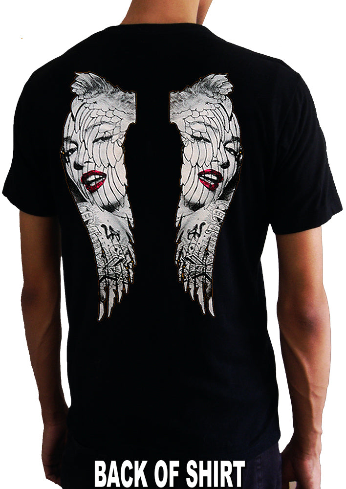 Marilyn Monroe Wings Men's T-Shirt