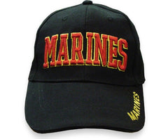 Marines Baseball Hat (Black)