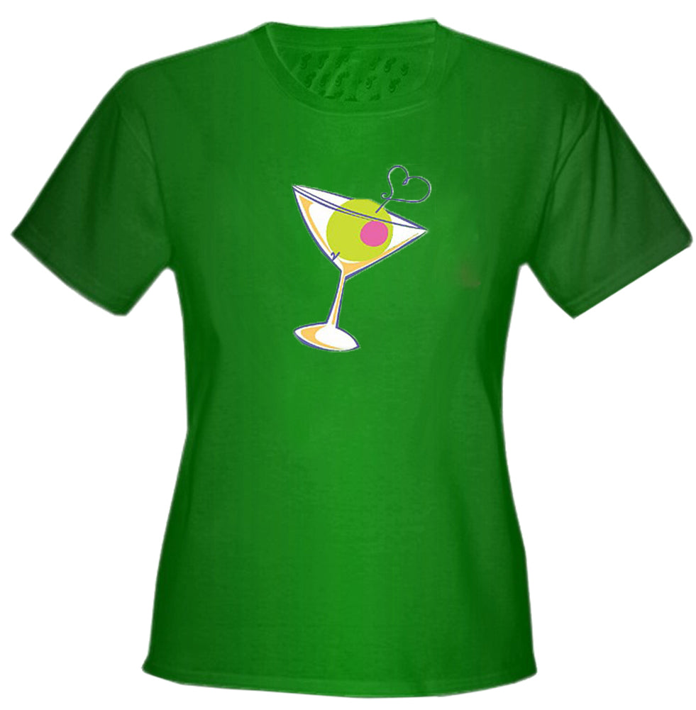 Martini Glass Girls T-Shirt