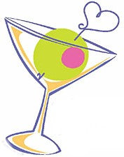 Martini Glass Hoodie