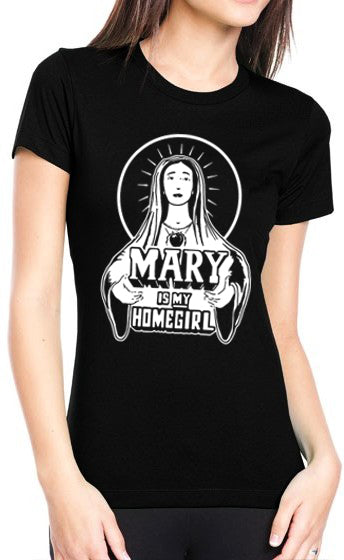 Mary Is My Home Girl Girls T-Shirt