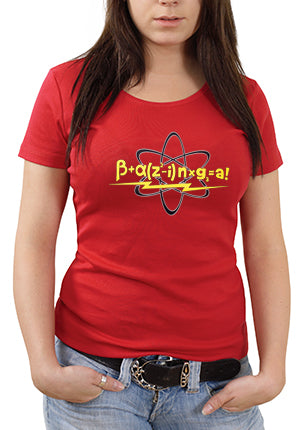 Math Equation From Girl's T-Shirt