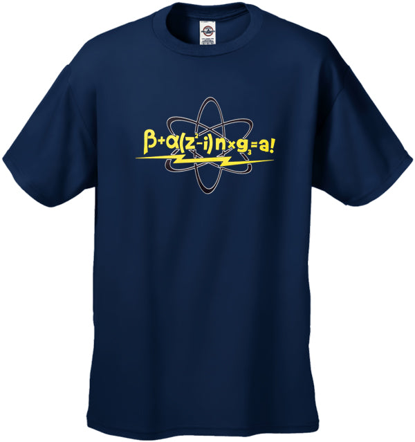 Math Equation Mens T-Shirt
