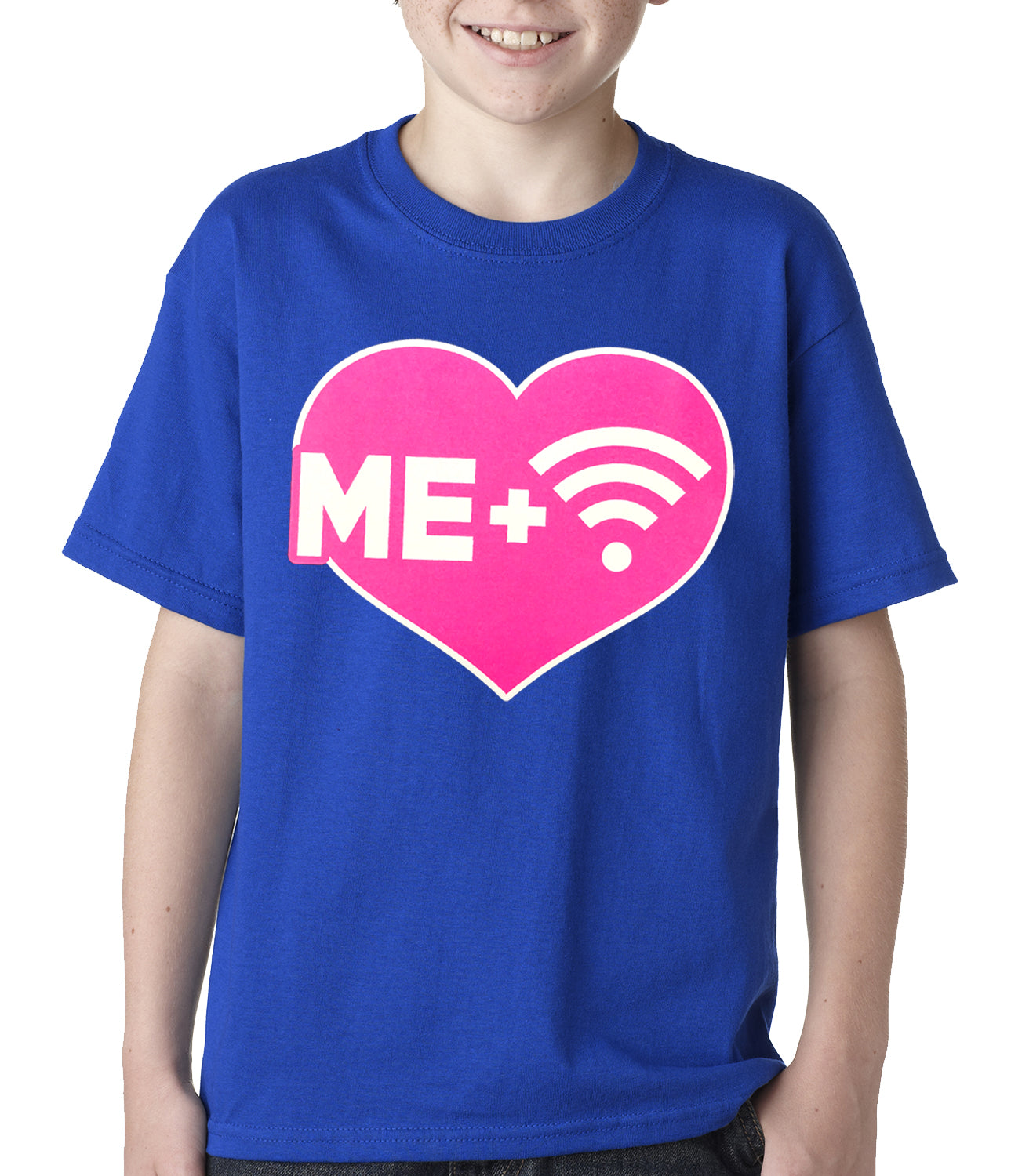 Me + Wifi = <3 Kids T-shirt