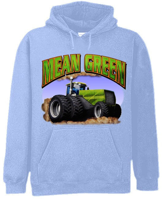 Mean Green Farming Machine Hoodie