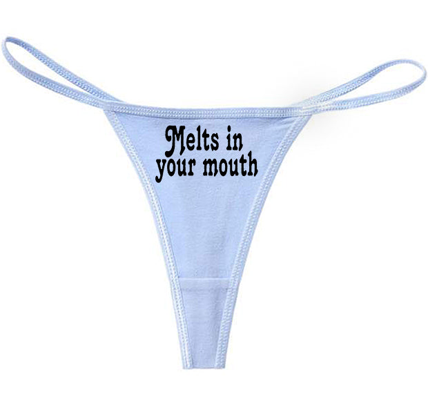 Melts In Your Mouth Thong