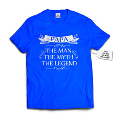 Mens Papa - The Man, The Myth, The Legend® Fathers Day T-shirt