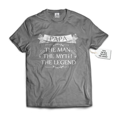 Mens Papa - The Man, The Myth, The Legend® Fathers Day T-shirt