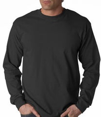 Mens Premium Long Sleeve T-Shirt (Charcoal)