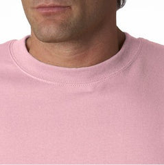 Mens Premium Long Sleeve T-Shirt (Light Pink)