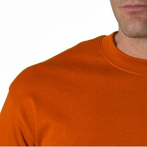 Mens Premium Long Sleeve T-Shirt (Orange)