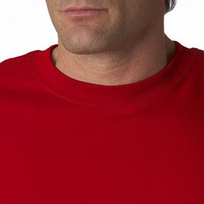 Mens Premium Long Sleeve T-Shirt (Red)