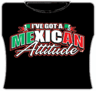 Mexican Attitude Girls T-Shirt