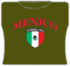 Mexico Numero Uno Girls T-Shirt
