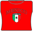 Mexico Numero Uno Girls T-Shirt