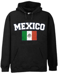 Mexico Vintage Flag International Hoodie