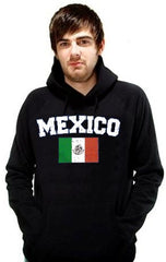 Mexico Vintage Flag International Hoodie