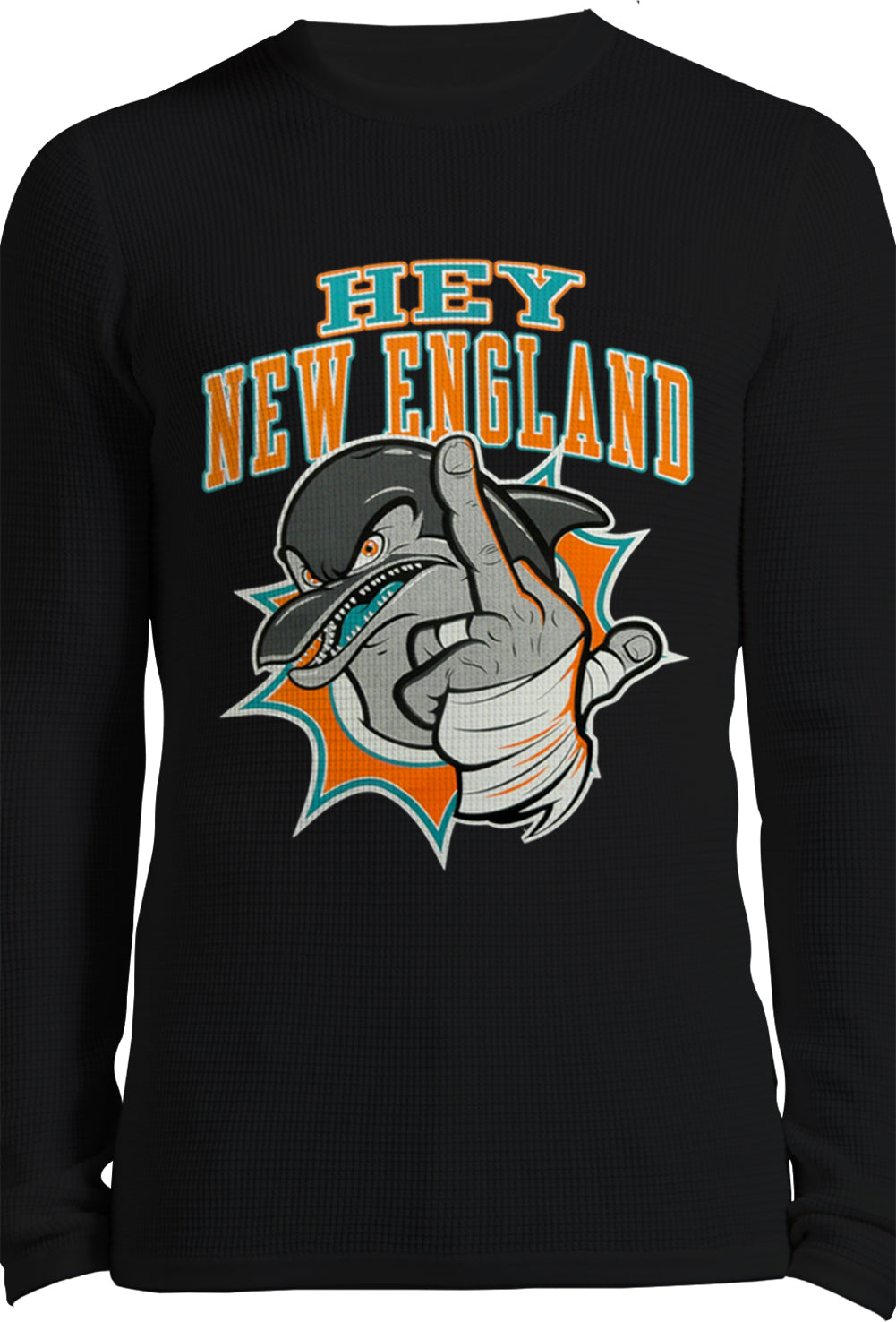 Miami Fan - Hey New England Thermal Long Sleeve Shirt