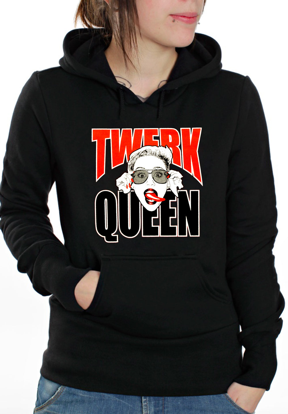 Miley Twerk Queen Adult Hoodie