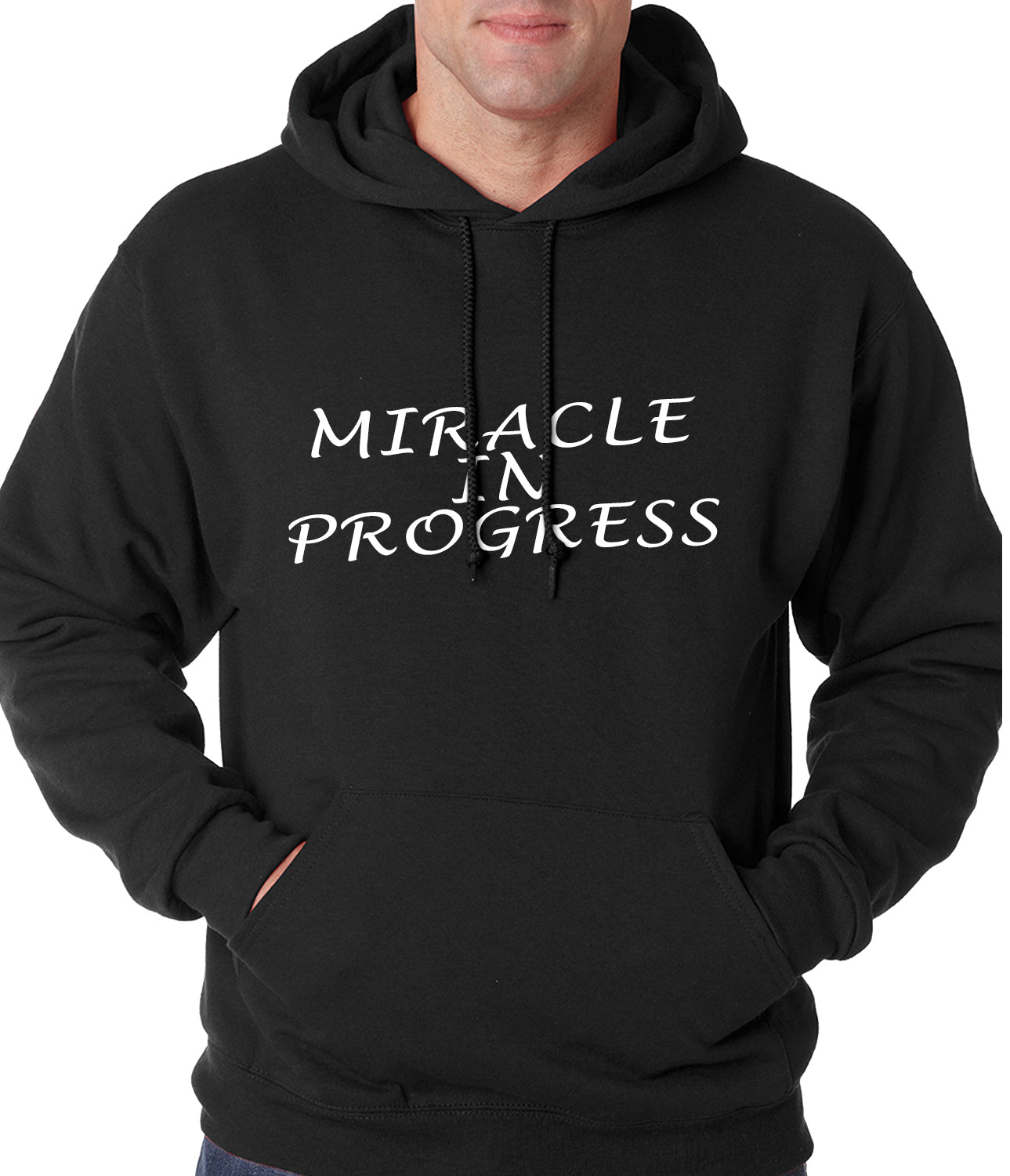 Miracle In Progress Adult Hoodie