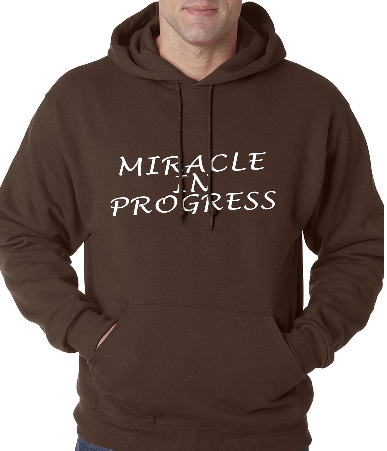 Miracle In Progress Adult Hoodie