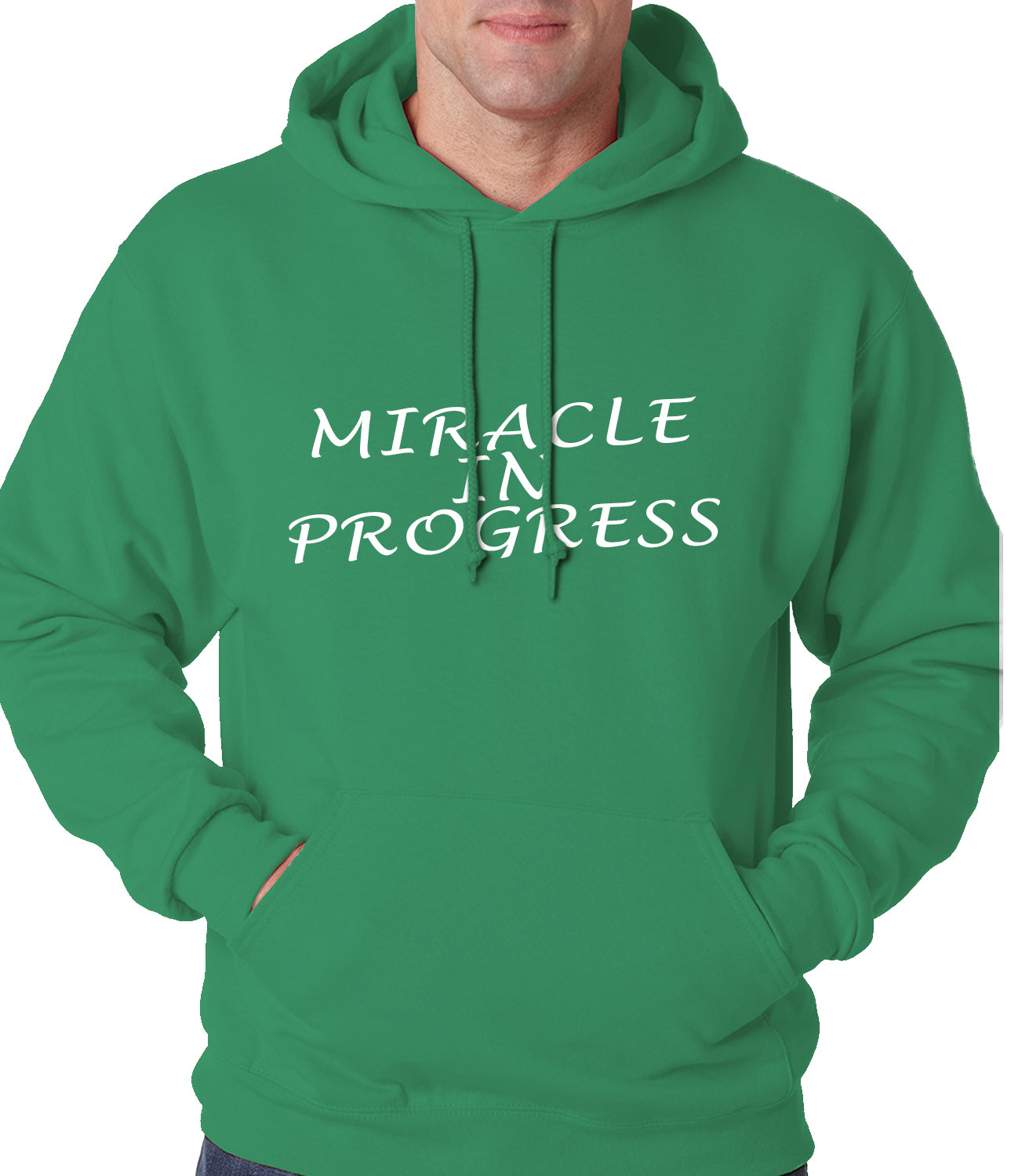 Miracle In Progress Adult Hoodie