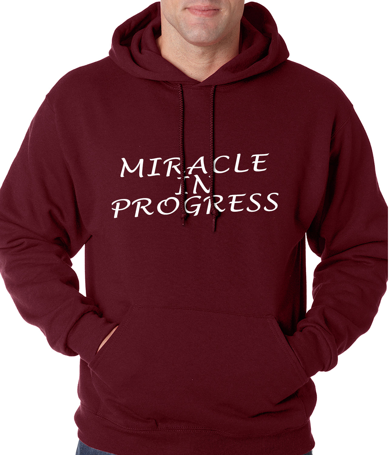 Miracle In Progress Adult Hoodie