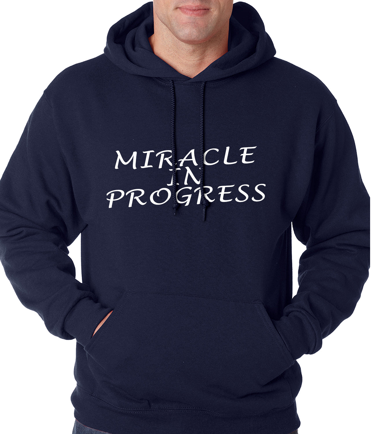 Miracle In Progress Adult Hoodie